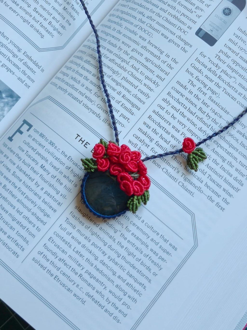 Labradorite pendant - Unique