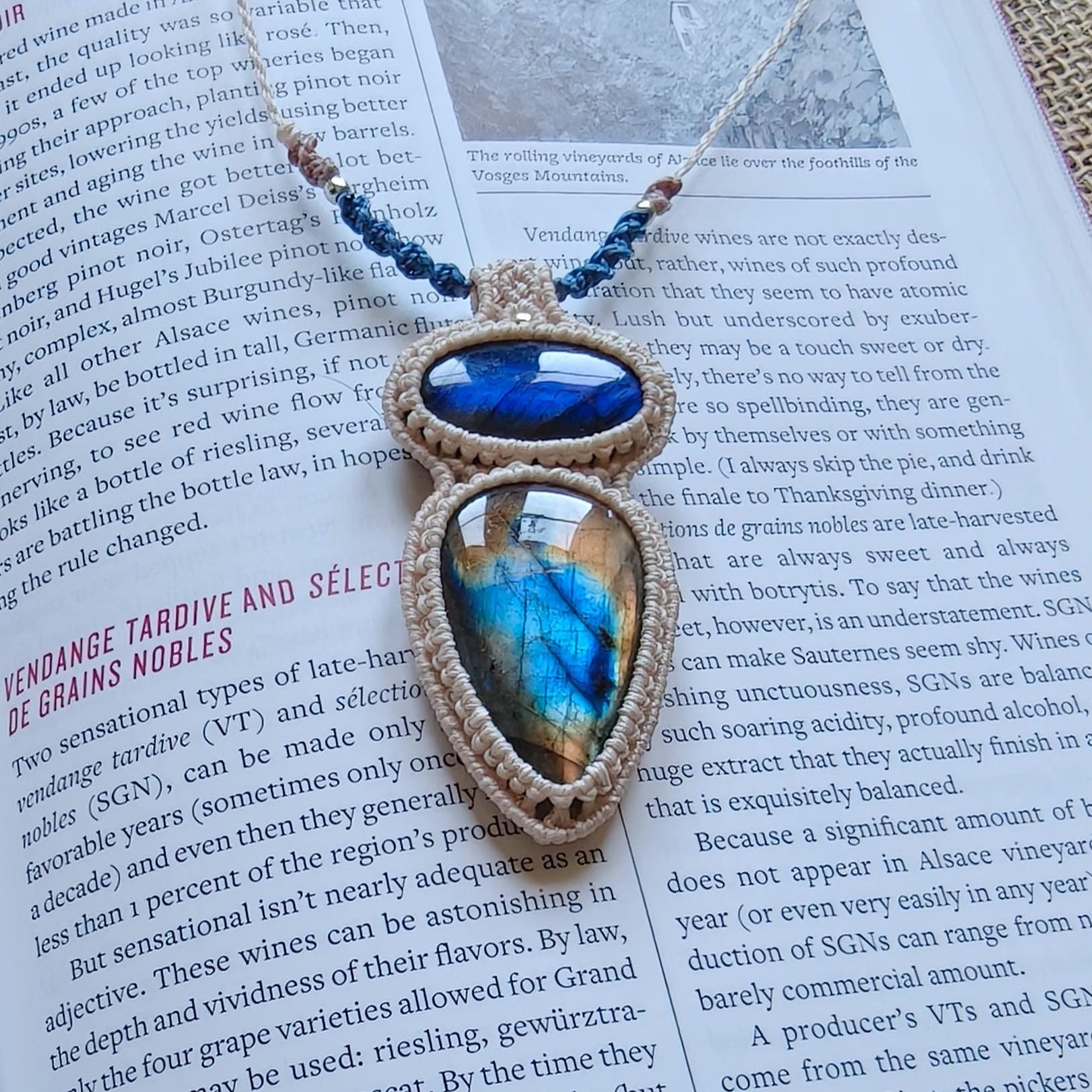 Labradorite Pendant Necklace – Unique