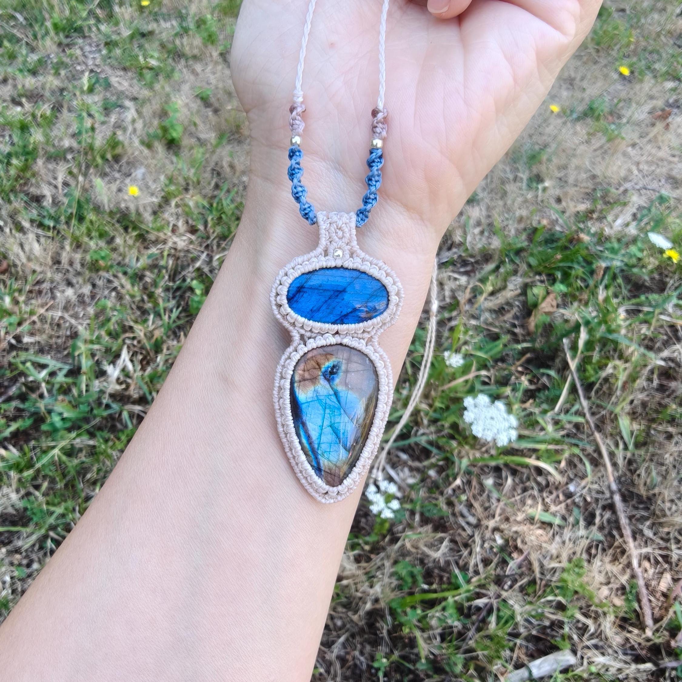 Labradorite Pendant Necklace – Unique