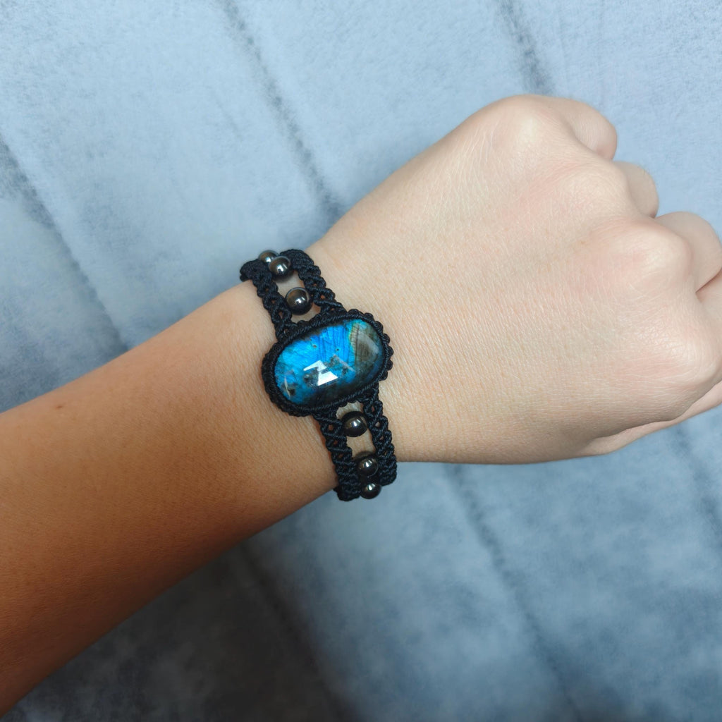 Labradorite bracelet - Unique