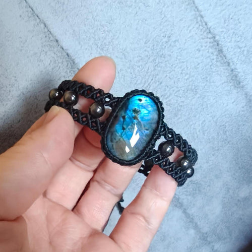 Labradorite bracelet - Unique