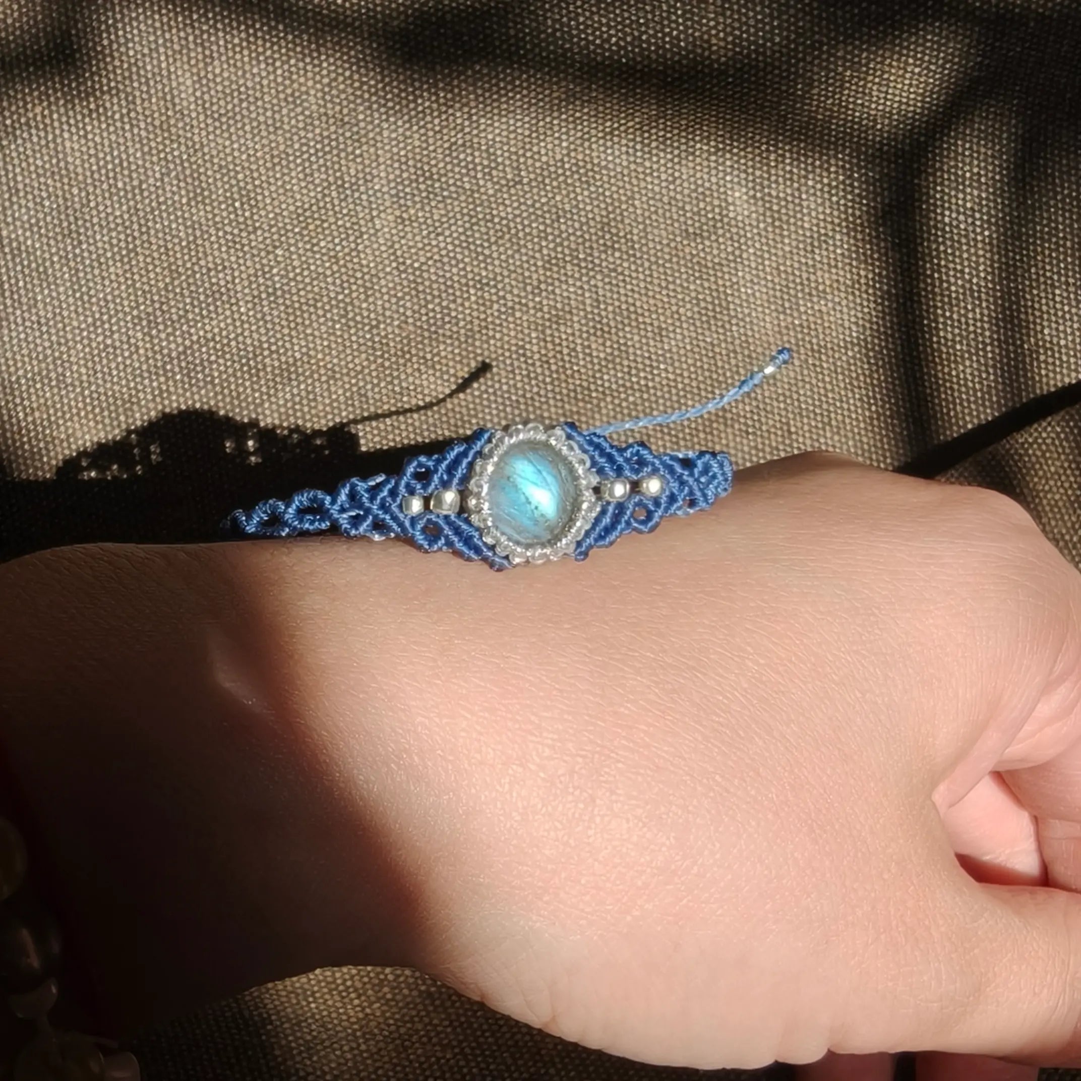 labradorite bracelet