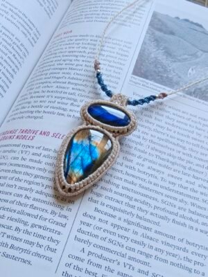Labradorite necklace